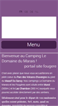 Mobile Screenshot of domaine-du-marais.com